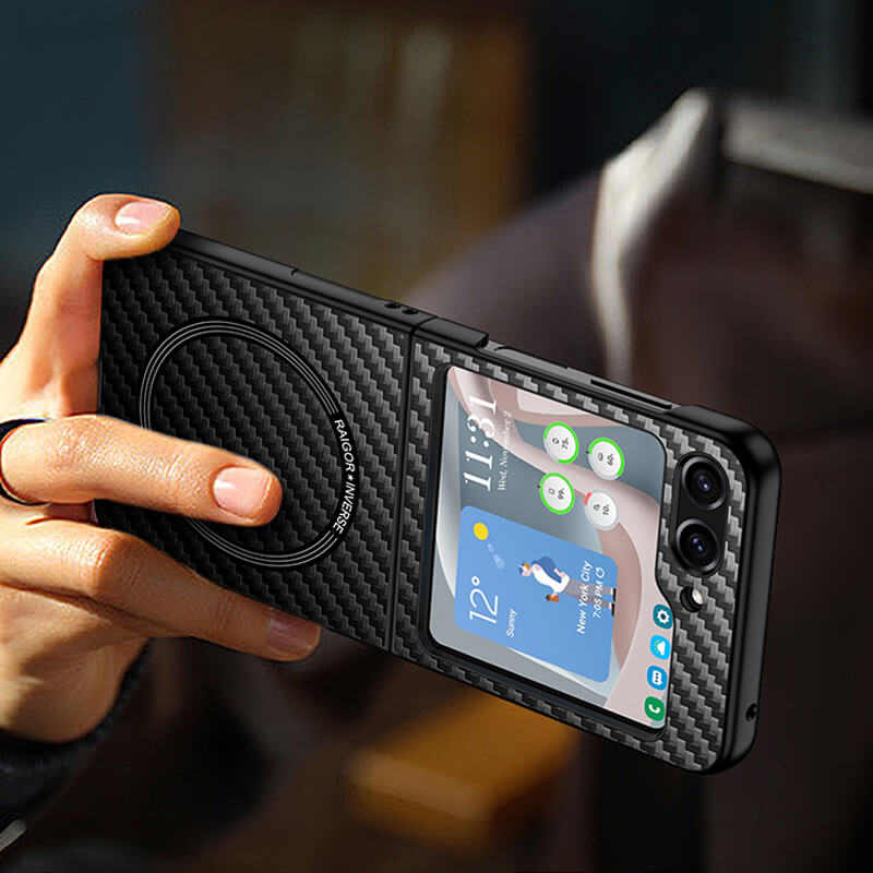 Samsung Galaxy Z Flip 5 Raigor Scott Plus Series Shockproof Magnetic Phone Case