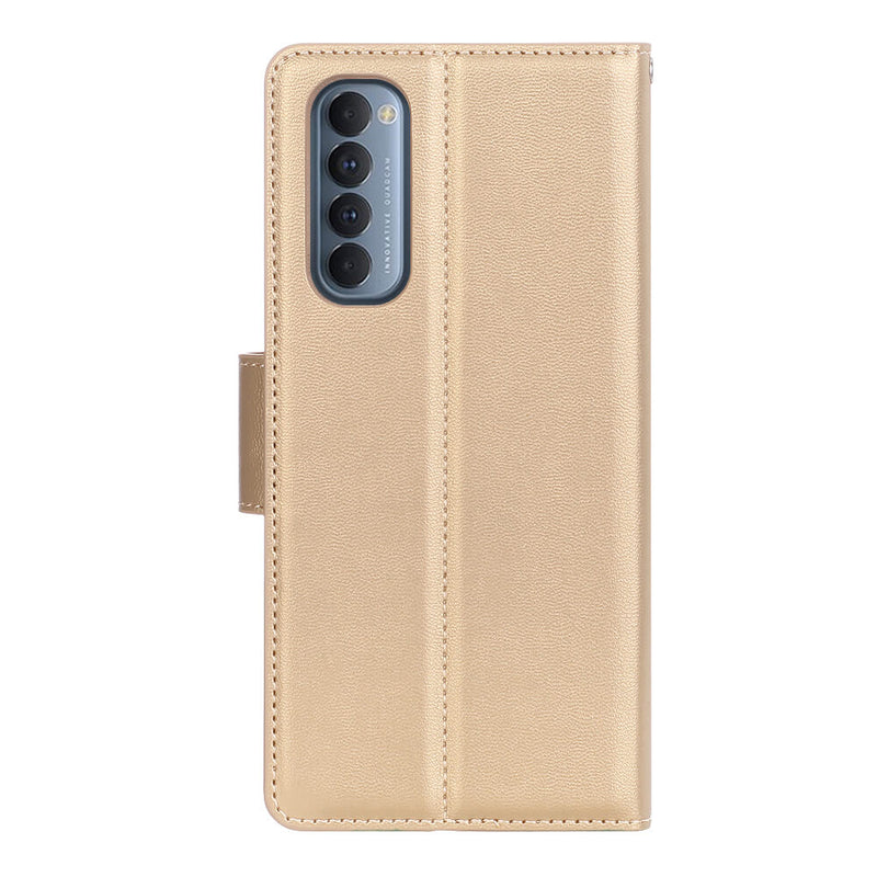 OPPO Reno 3 5G 2019 Hanman Mill Series Leather Wallet Flip Case