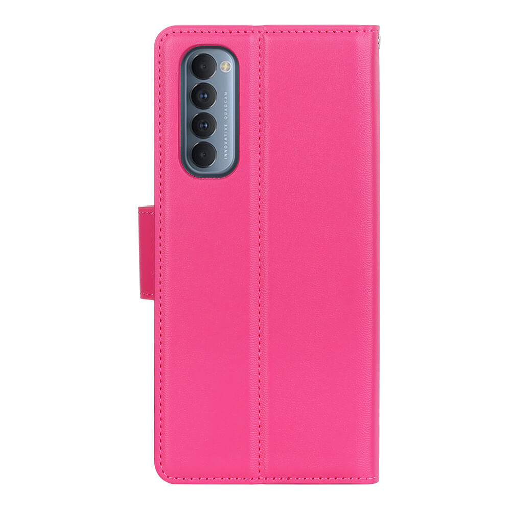 OPPO A5 2018 Hanman Mill Series Leather Wallet Flip Case