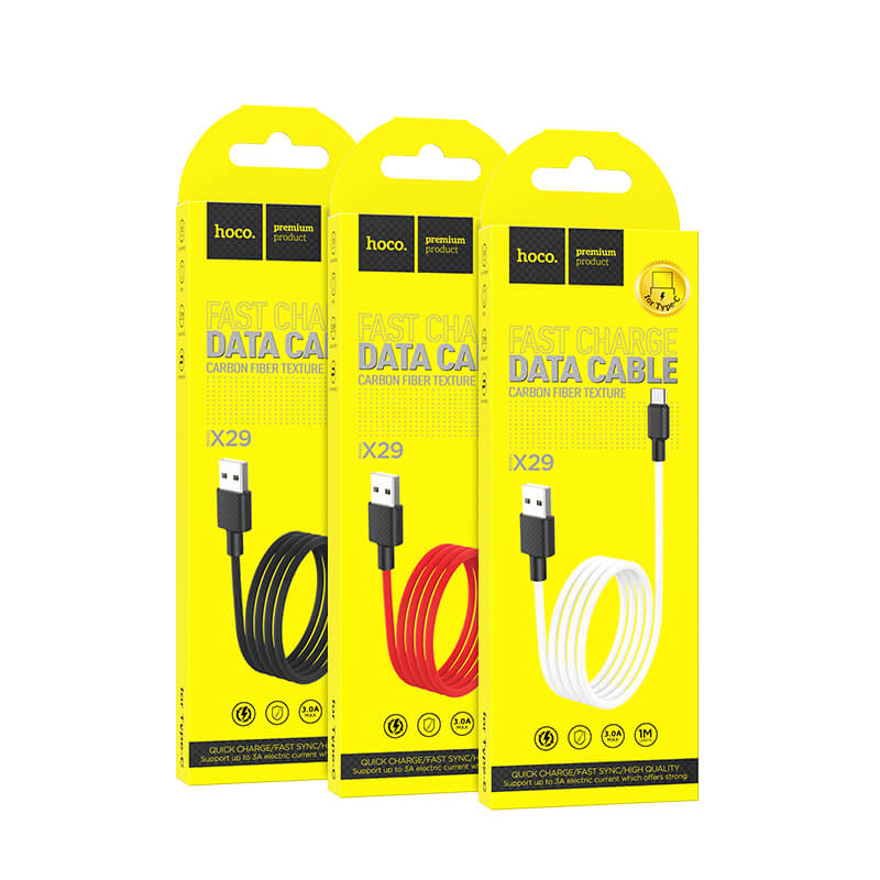 New Arrival Mobie Charging Data Cable USB-A to Type-C 1m X29