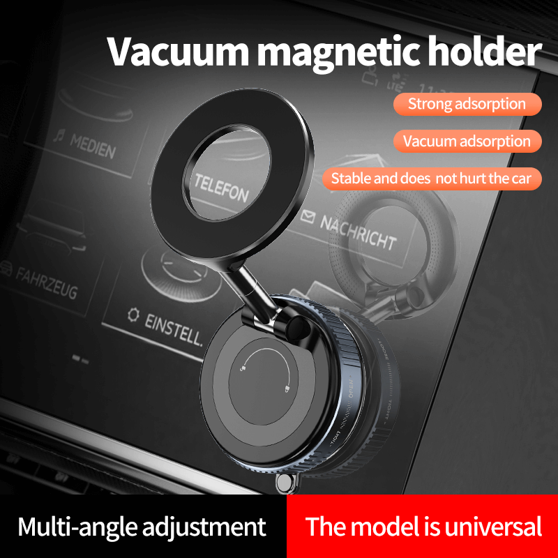 Mobie 360° Adjustable Vacuum Suction MagSafe Car Outdoor Stand K007