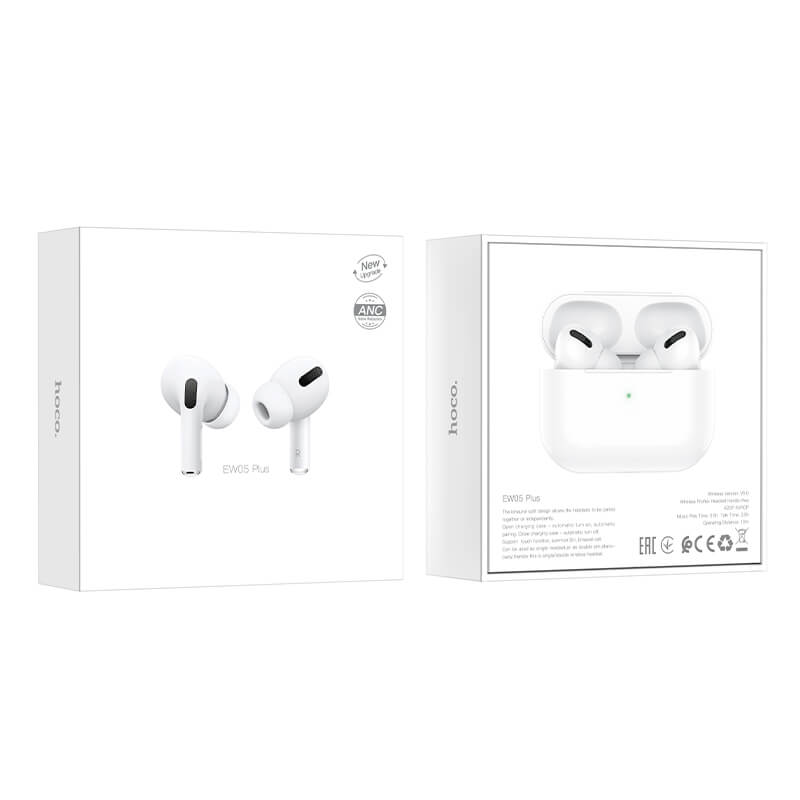 hoco. Active Noise Cancelling True Wireless Bluetooth Earbuds EW05 Plus