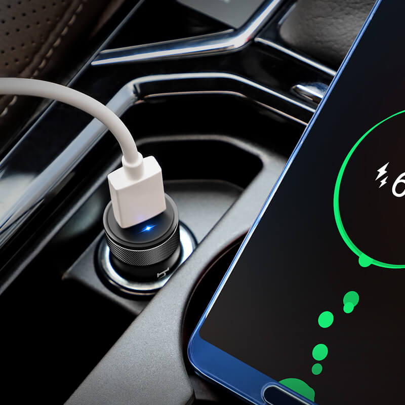 Mobie Single Port QC 3.0 Car Charger 18W Z32