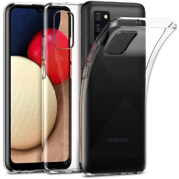 Samsung A02s Premium Soft Thin Clear Case Cover
