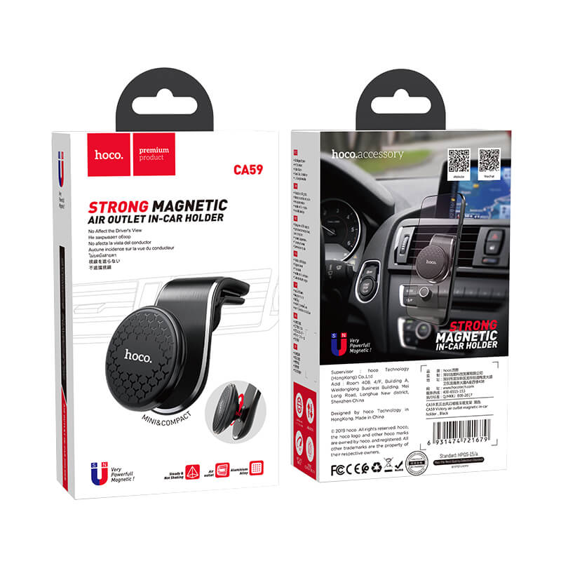 hoco. Victory Air Outlet Magnetic Car Phone holder CA59
