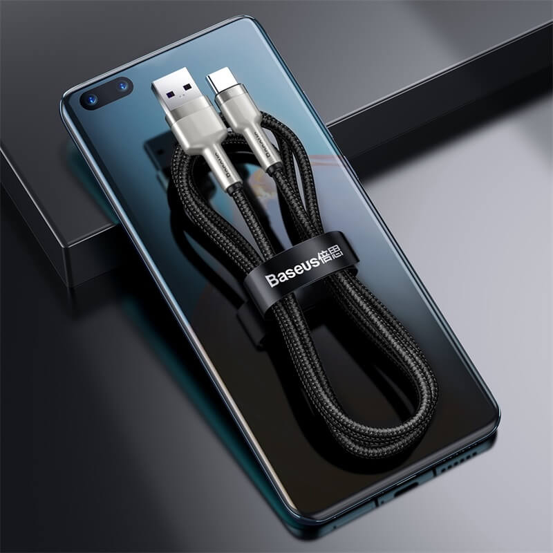 Baseus Metal Fast Charging Short Cable USB to Type-C 66W 25cm