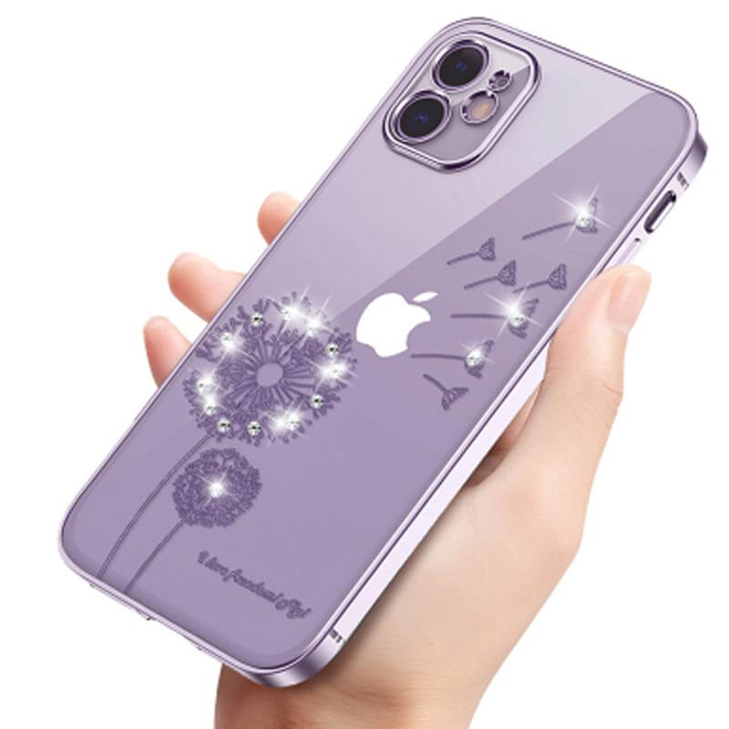 Samsung Galaxy A72 2021 Goddess Glamour Dandelion Electroplating TPU Phone Case