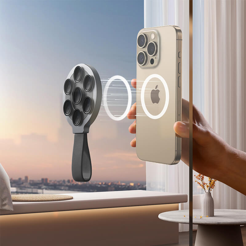 New Arrivals Mobie Stylish Magnetic Silicone Phone Suction Mount