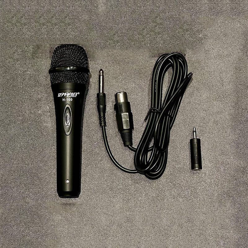 Mobie Handheld Wired Microphone Cardioid Dynamic Vocal 3M H-100