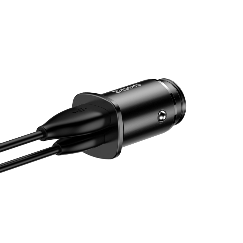 Baseus Square Metal A+C 30W PPS Car Charger AS01