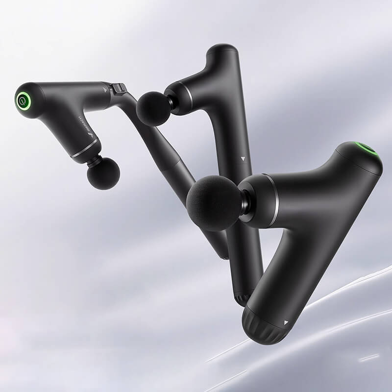 Mobie 3 in 1 Professional Massage Gun with Extendable Handle for Full Body Reach M8S