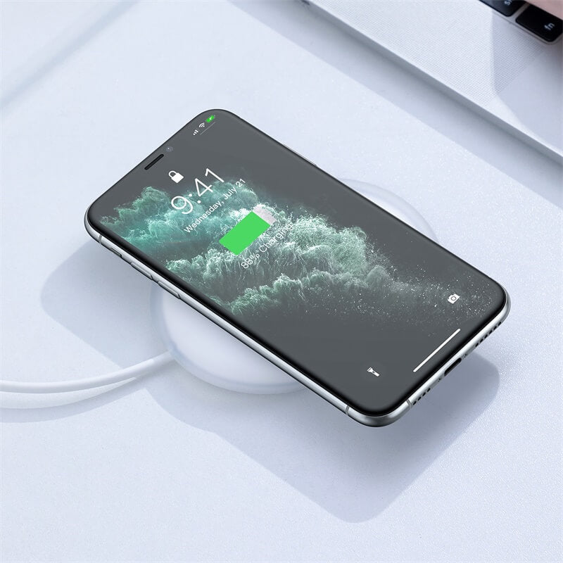 Baseus Translucent Jelly 15W Qi Wireless Fast Charger WXGD