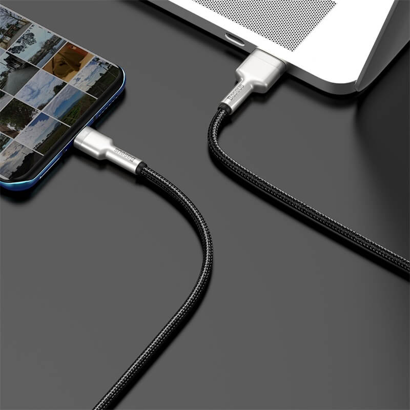 Baseus Metal Fast Charging Short Cable USB to Type-C 66W 25cm