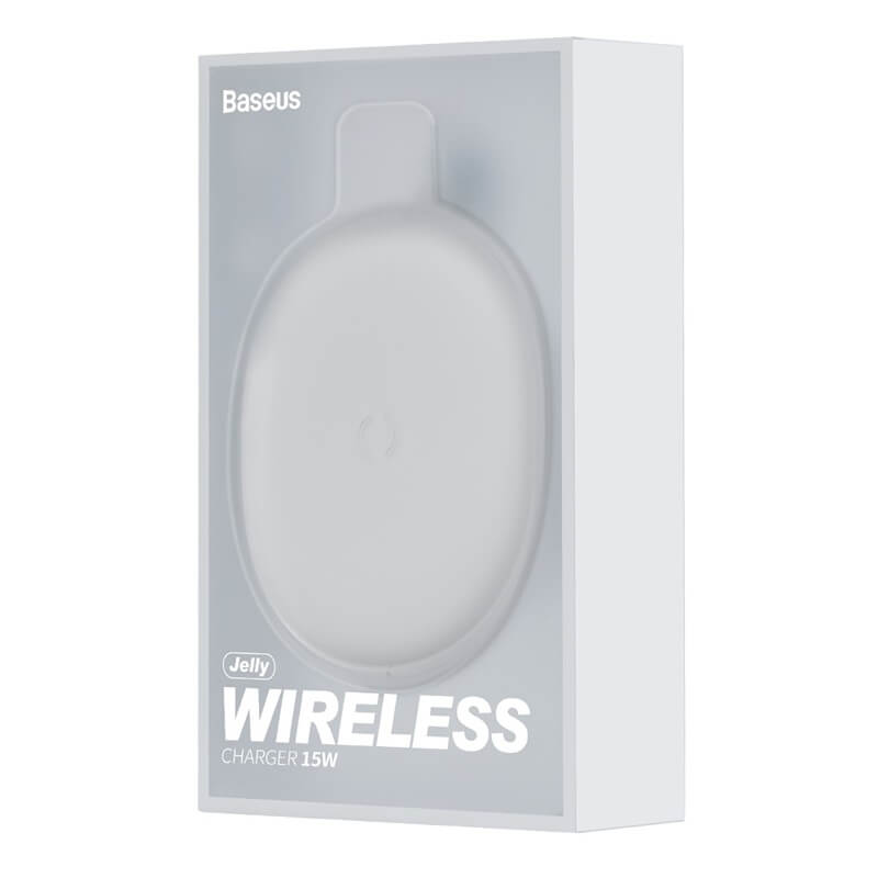 Baseus Translucent Jelly 15W Qi Wireless Fast Charger WXGD