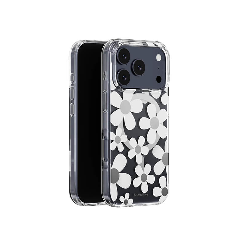 iPhone 17 Pro Max Fleur 3D Patterned Series Shockproof MagSafe Phone Case