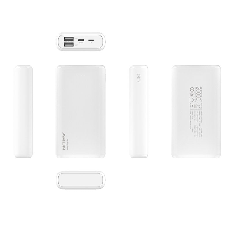 Mobie Mini2 Pro Fast Power 2 USB Output Dual Input Bank 20000mAh