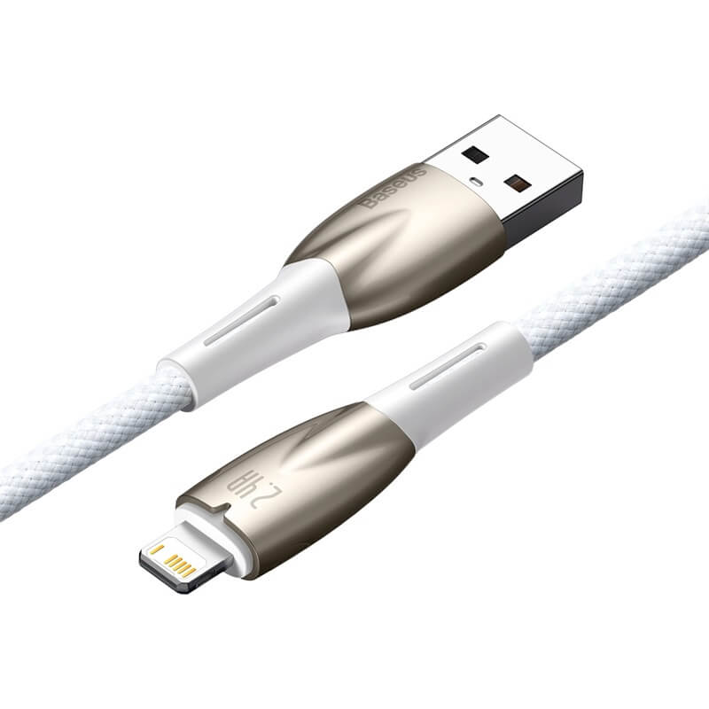 Baseus Glimmer Series Fast Charging Data Cable USB to iP 2.4A 1m