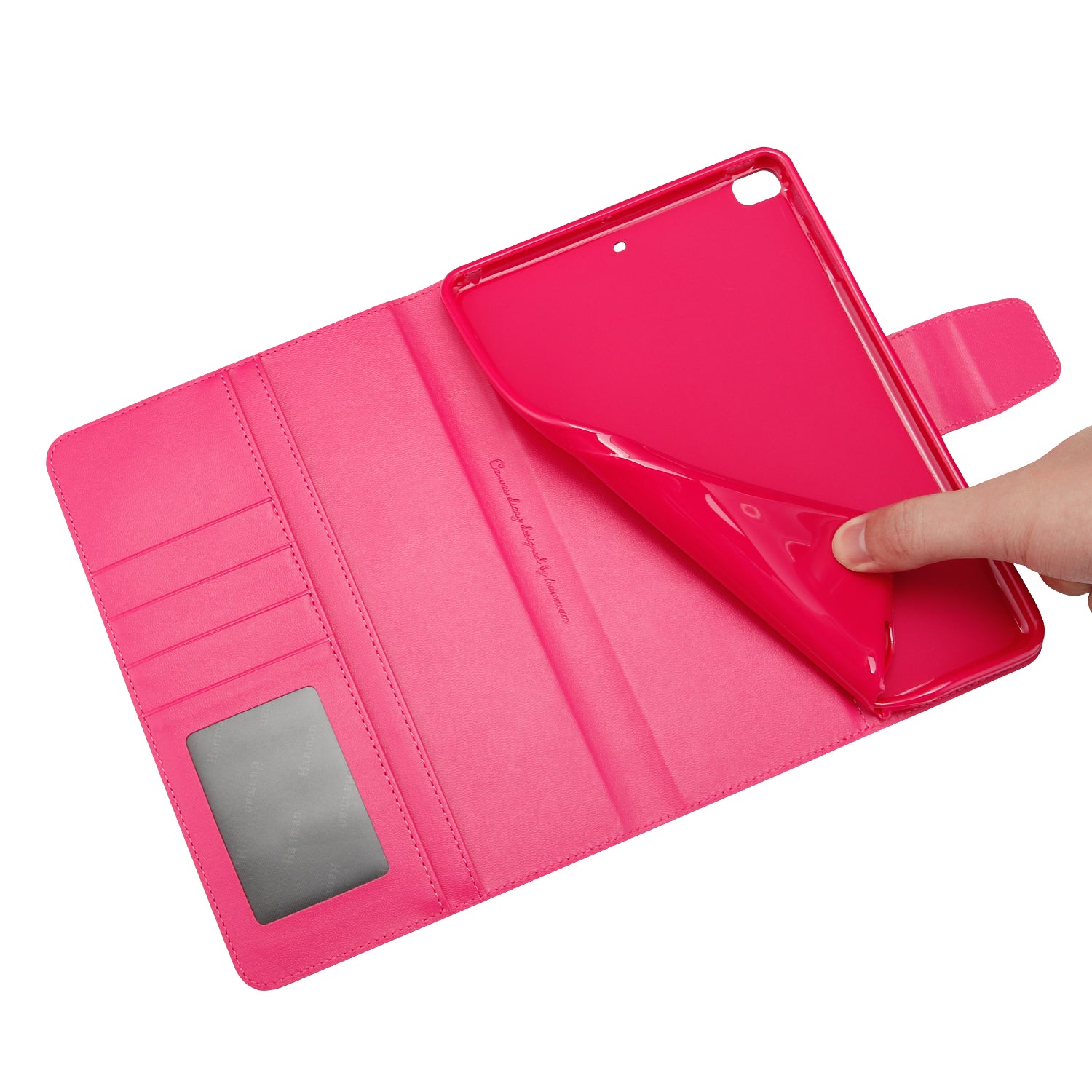 iPad Mini 3th 7.9 2014 Luxury Hanman Leather Wallet Flip Case Cover