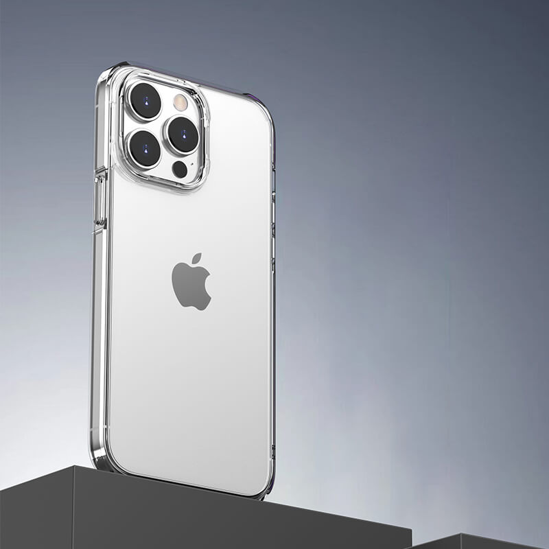 iPhone 15Pro Aurora Series Crystal Clear Phone Case