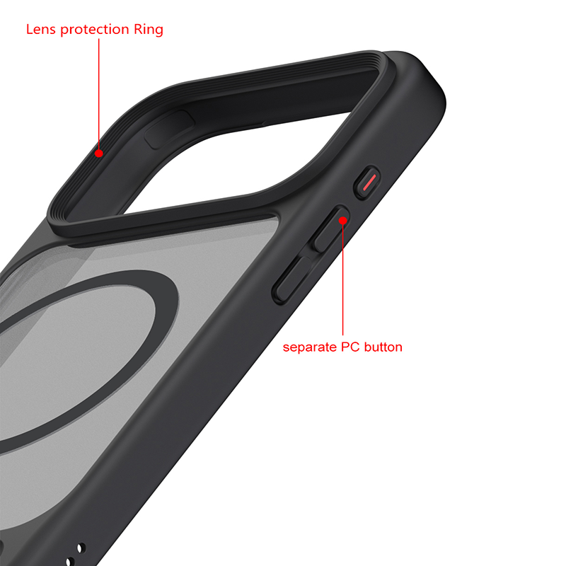 iPhone 17 Pro Elvis Series All-Around Protection Magsafe Phone Case with Invisible Stand