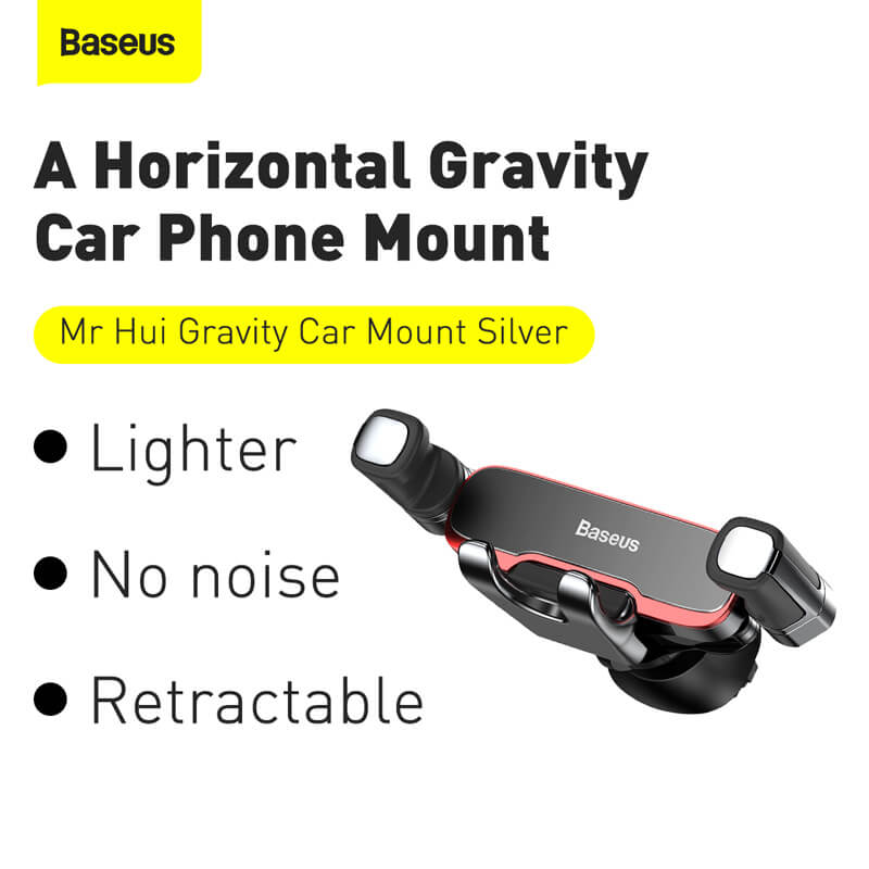 Baseus Mr Hui Gravity Mini Car Mount Holder SUYL-HU01