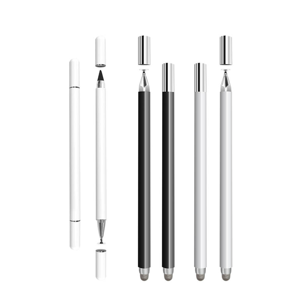 Coteci Triangular Double-head Capacitive Stylus Pen Compatible with All Touch Screens 62002