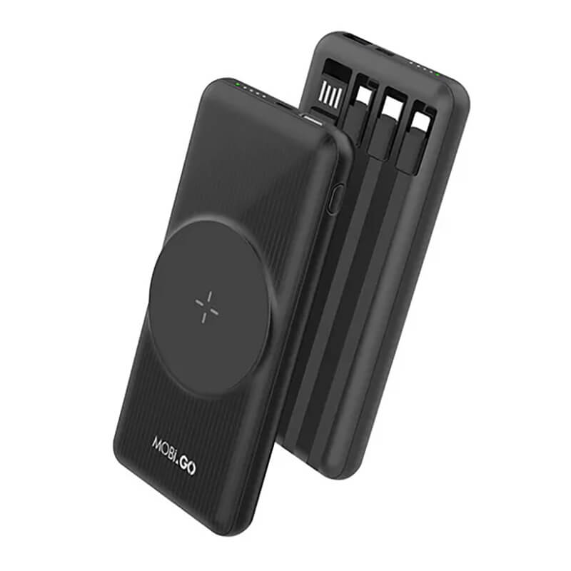 Mobie Built-in Micro Lighting Type-C Cables 10000mAh Magsafe Power Bank