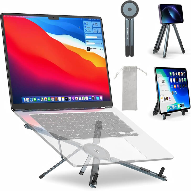 Mobie All in One Magnetic Foldable Stand for Phone Tablet Laptop E05