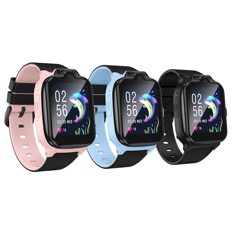 New Arrival hoco. 4G GPS Tracking Video Call Kids Smart Watch Y104 for All Ages 4-16