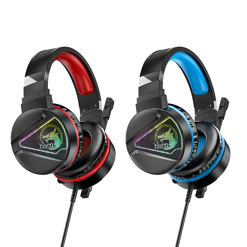 hoco. Stereo Gaming Headset with Mic and LED Light W104