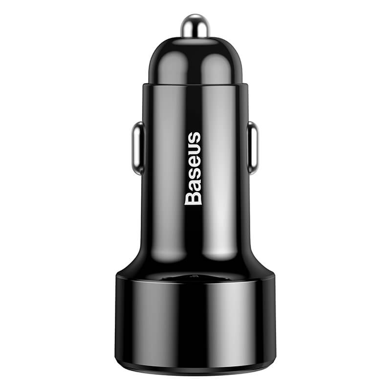 Baseus Digital Display (Type-C PD+QC) Intelligent Dual Quick Car Charger C20C