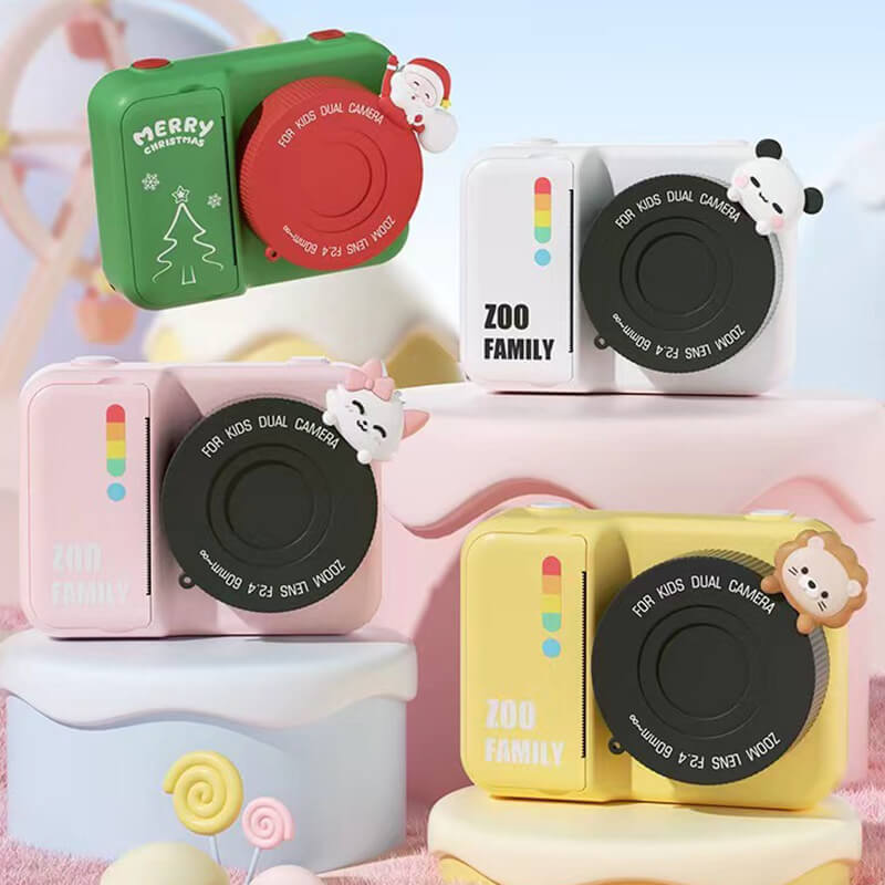 Mobie Instant Print Dual Lens 1080P HD WiFi Kids Camera P2