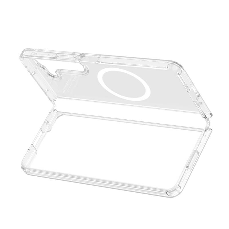 Samsung Galaxy Z Fold 6 2024 Crystal Series Magsafe Transparent Sleek Phone Case