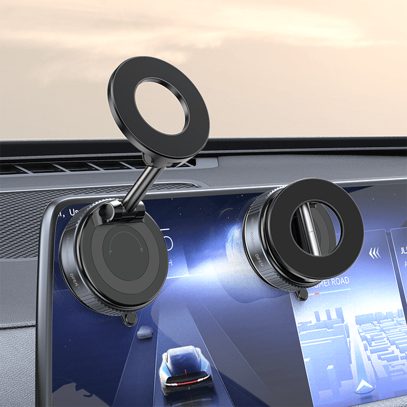 Mobie 360° Adjustable Vacuum Suction MagSafe Car Outdoor Stand K007