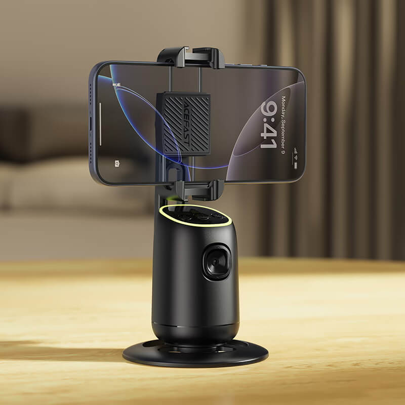 Acefast AI Tracking Gimbal Smart Phone Stand with Gesture Control E44