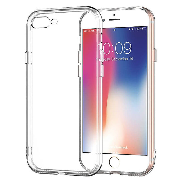 iPhone 7 Plus/8 Plus Premium Soft Thin Clear Case Cover