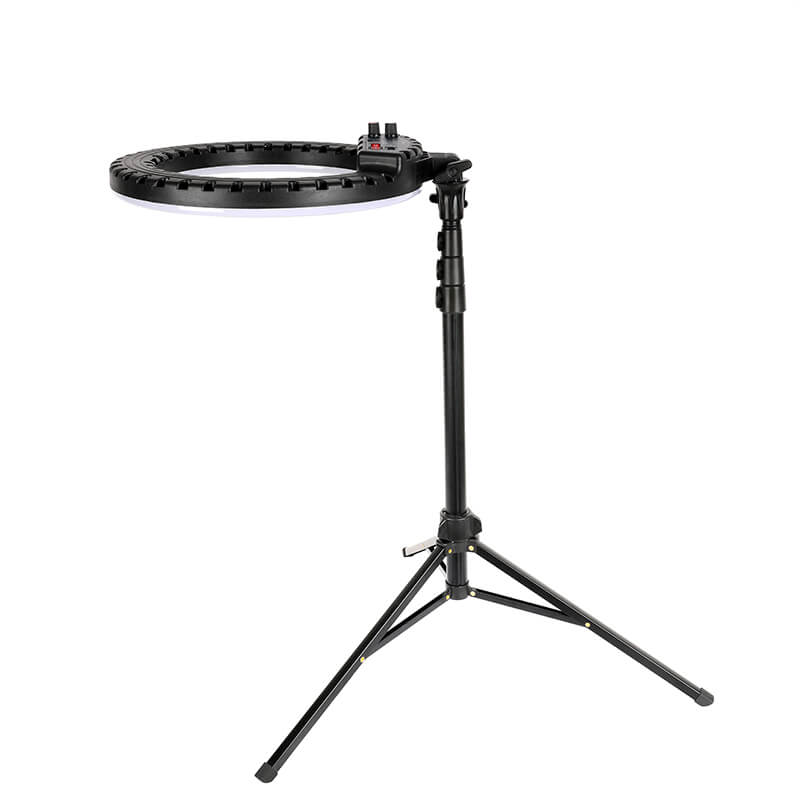 HQ 14 inch(33cm) LED Soft Ring Light with 1.9M Tripod Stand & 3 Phone Holders