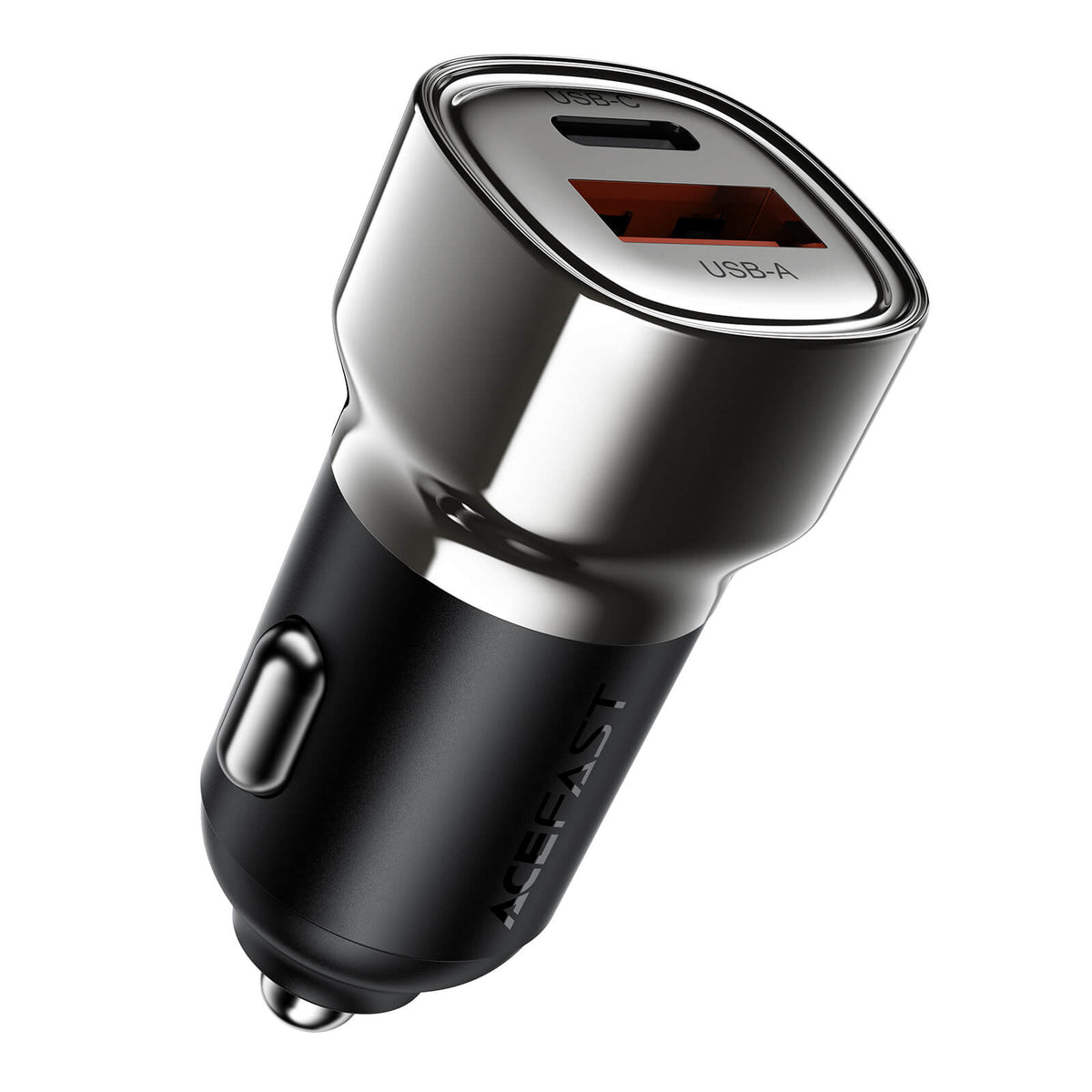 Acefast PD 45W USB-C USB-A Dual Port Car Charger B20
