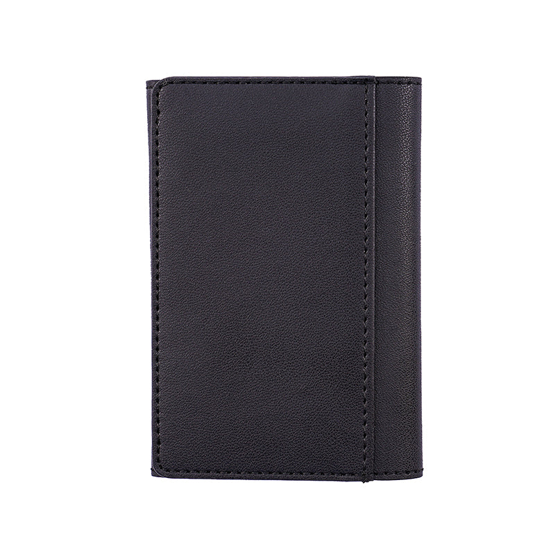 Mobie Back Stick Leather Magsafe 4-Fold Wallet Card Bag