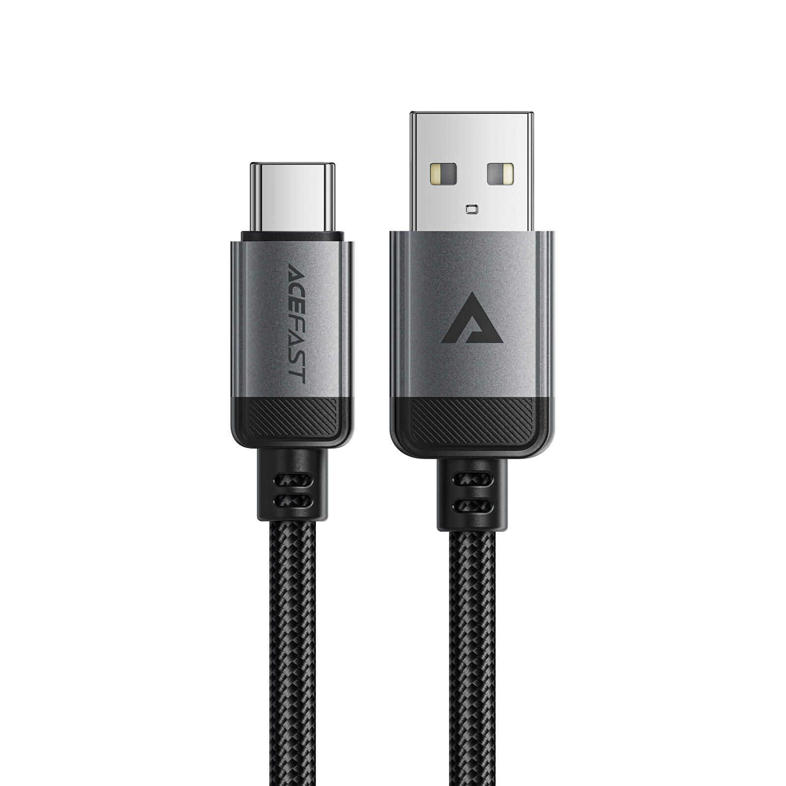 Acefast USB-A to USB-C 3A Fast Charging Aluminum Alloy Braided Data Cable 1.2m