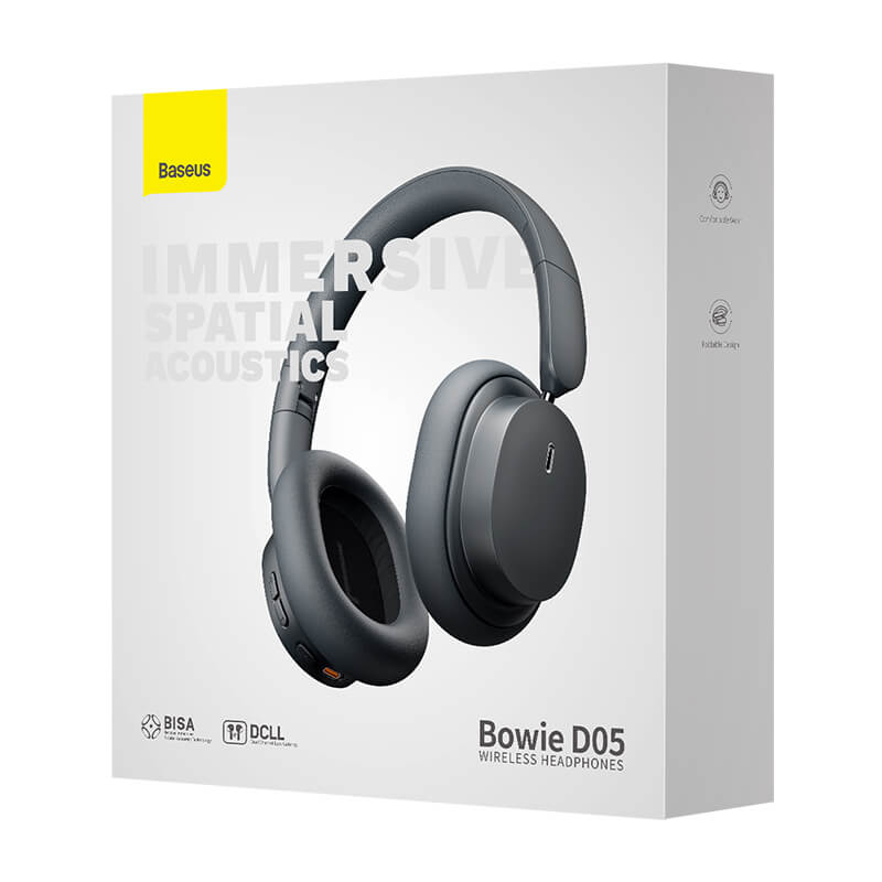 Baseus Bowie D05 BT5.3 Wireless Headphones 70 Hours Battery Life