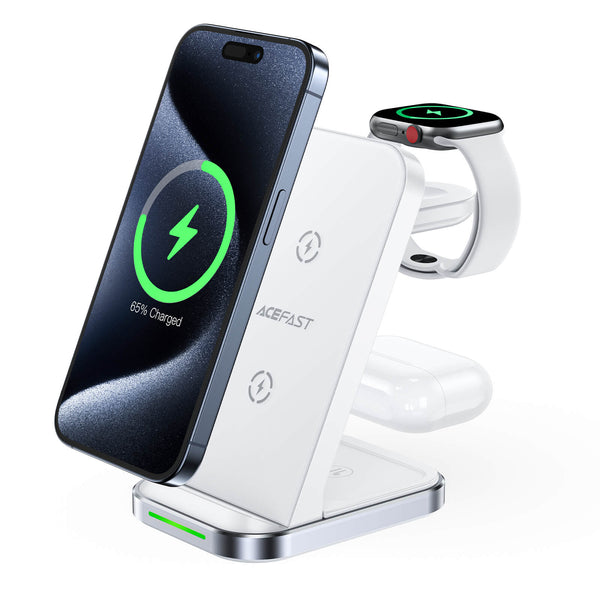 Acefast Desktop 3-in-1 15W Fast Wireless Charging Stand E15