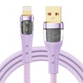 Rock Transparency USB to Lightning Fast Charge Data Cable 1.2m Z21