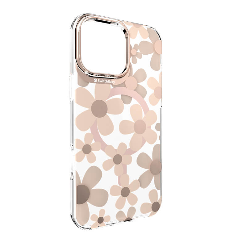 iPhone 16 Plus Fleur 3D Patterned Series Shockproof MagSafe Phone Case