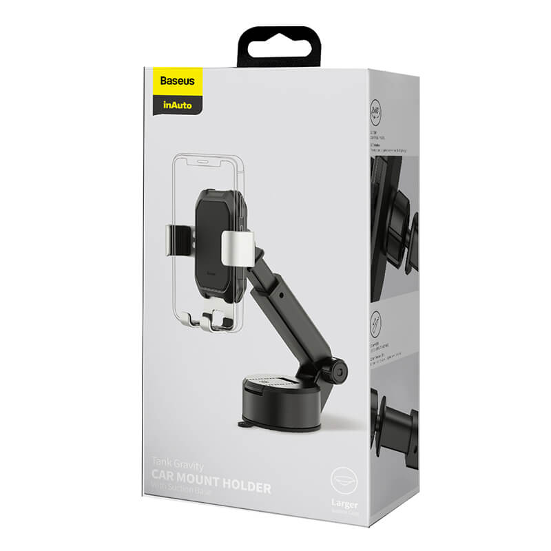 Baseus Tank Gravity Car Mount Holder with Suction Base TK01