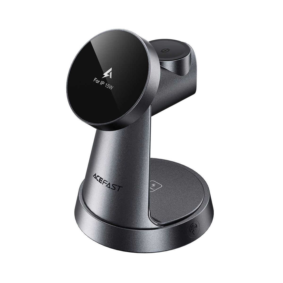 Acefast 15W 3 in 1 Wireless Charger Stand with LED Night Light E48