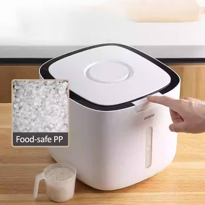 Mobie Airtight Triple Seal Rice Storage Container with Pest Resistant Box E2203