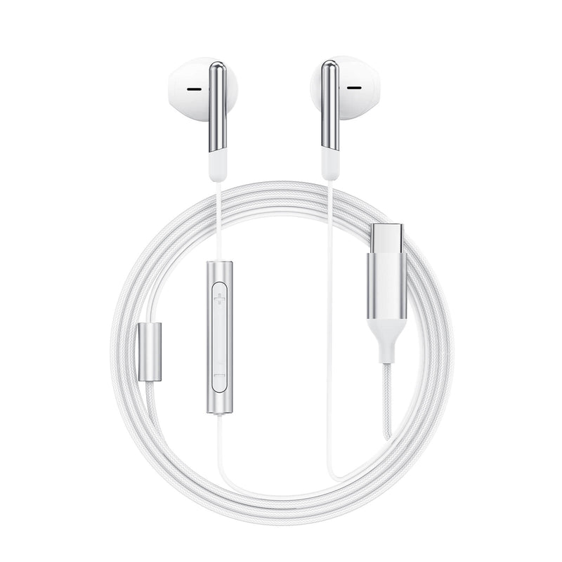 Acefast PC Material Half-in-ear Type-C Wired Earphones L3