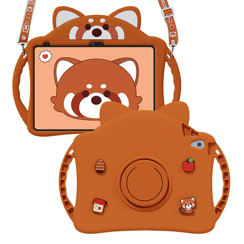 iPad Pro 9.7 2016 Lesser Panda Protection Case with Foldable Kickstand
