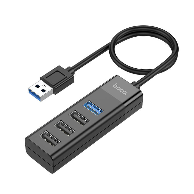 hoco. Easy Mix 4-in-1 Converter(USB to USB3.0+USB2.0×3) HB25